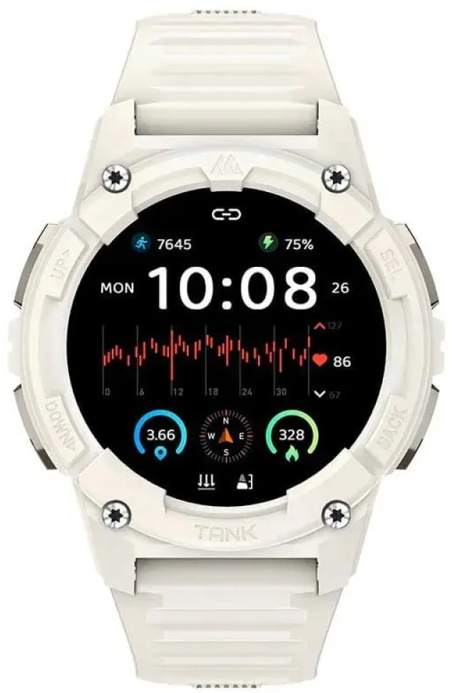 Kospet Tank S2 Ultra 1.32 Inch Amoled White