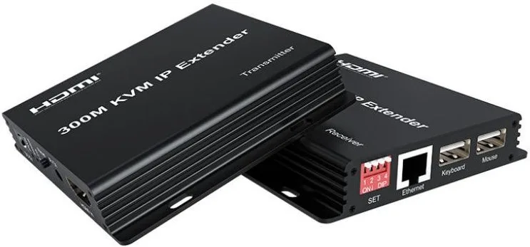 UniQue 300M HDMI KVM IP Transmitter And Receiver