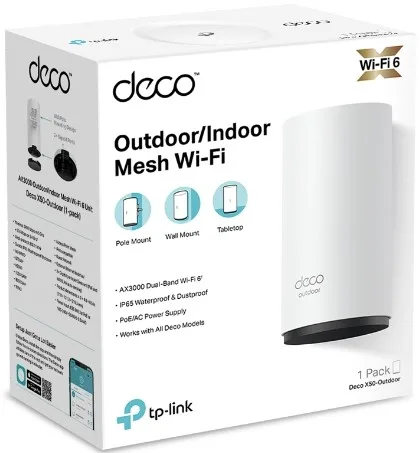 TP-Link TP LINK AX3000 Outdoor Indoor Mesh Wi-Fi