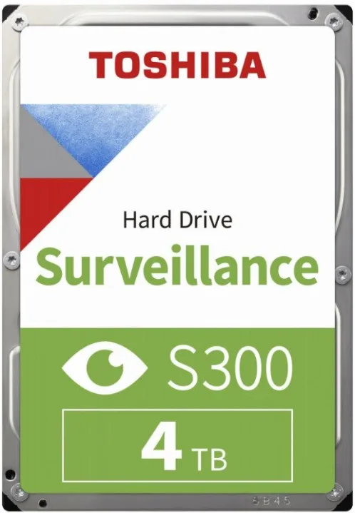 Toshiba S300 3.5 Inch 4TB Surveillance SATA Hard